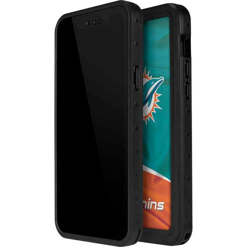 NFL Miami Dolphins iPhone 15 Plus Waterproof Case